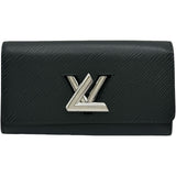 ルイ・ヴィトン LOUIS VUITTON ポルトフォイユ・ツイスト M68309 ノワール エピレザー メンズ 長財布