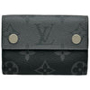 ルイ・ヴィトン LOUIS VUITTON ディスカバリー コンパクト ウォレット M45417 ブラック モノグラム・エクリプス・リバース メンズ 三つ折り財布