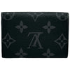 ルイ・ヴィトン LOUIS VUITTON ディスカバリー コンパクト ウォレット M45417 ブラック モノグラム・エクリプス・リバース メンズ 三つ折り財布