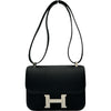 エルメス HERMES コンスタンス3 24 ミロワール G刻印 ブラック シルバー金具 エプソン レディース ショルダーバッグ