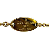 ルイ・ヴィトン LOUIS VUITTON コリエ エセンシャルV ペルル ゴールド ホワイト ゴールドプレーテッド/フェイクパール アクセサリー