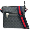 グッチ GUCCI GGスプリームスモールメッセンジャーバッグ 523599 ブラック GGスプリーム メンズ ショルダーバッグ