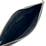 サンローラン SAINT LAURENT ジップタブレットホルダー 683865 ブラック シルバー金具 レザー メンズ クラッチバッグ