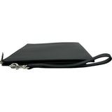 サンローラン SAINT LAURENT ジップタブレットホルダー 683865 ブラック シルバー金具 レザー メンズ クラッチバッグ
