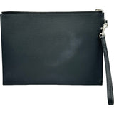 サンローラン SAINT LAURENT ジップタブレットホルダー 683865 ブラック シルバー金具 レザー メンズ クラッチバッグ