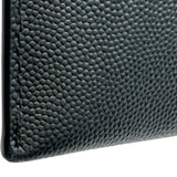 サンローラン SAINT LAURENT ジップタブレットホルダー 683865 ブラック シルバー金具 レザー メンズ クラッチバッグ