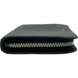 サンローラン SAINT LAURENT ロングジップウォレット 534290 ブラック シルバー金具 レザー メンズ 長財布