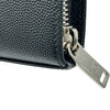 サンローラン SAINT LAURENT ロングジップウォレット 534290 ブラック シルバー金具 レザー メンズ 長財布
