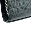 サンローラン SAINT LAURENT ロングジップウォレット 534290 ブラック シルバー金具 レザー メンズ 長財布