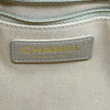 シャネル CHANEL ココマークマトラッセラージショッピングトート A91046 ベージュ ゴールド金具 キャビアスキン レディース トートバッグ
