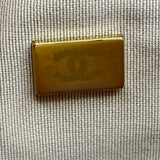 シャネル CHANEL ココマークマトラッセラージショッピングトート A91046 ベージュ ゴールド金具 キャビアスキン レディース トートバッグ