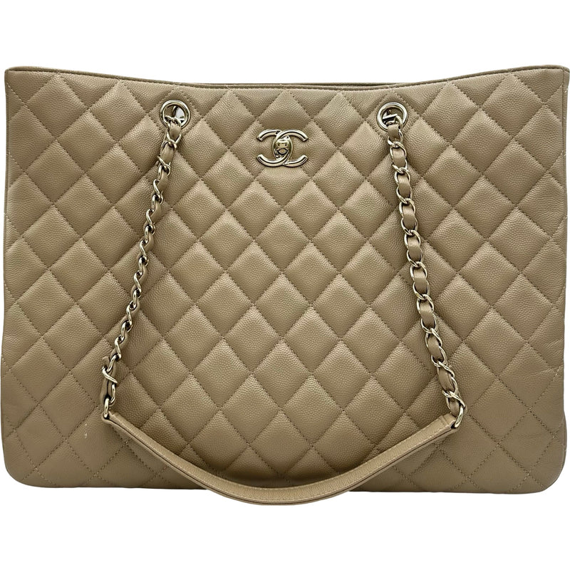 シャネル CHANEL ココマークマトラッセラージショッピングトート