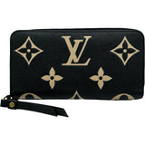 ルイ・ヴィトン LOUIS VUITTON ジッピーウォレット M80481 ブラック アンプラント レディース 長財布