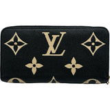 ルイ・ヴィトン LOUIS VUITTON ジッピーウォレット M80481 ブラック アンプラント レディース 長財布