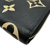 ルイ・ヴィトン LOUIS VUITTON ジッピーウォレット M80481 ブラック アンプラント レディース 長財布