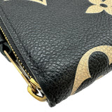 ルイ・ヴィトン LOUIS VUITTON ジッピーウォレット M80481 ブラック アンプラント レディース 長財布