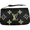 ルイ・ヴィトン LOUIS VUITTON ポシェットクレ M80885 ブラック ゴールド金具 アンプラント レディース コインケース