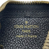 ルイ・ヴィトン LOUIS VUITTON ポシェットクレ M80885 ブラック ゴールド金具 アンプラント レディース コインケース