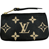 ルイ・ヴィトン LOUIS VUITTON ポシェットクレ M80885 ブラック ゴールド金具 アンプラント レディース コインケース