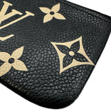ルイ・ヴィトン LOUIS VUITTON ポシェットクレ M80885 ブラック ゴールド金具 アンプラント レディース コインケース