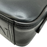 モンクレール MONCLER Carlo クロスボディバッグ ブラック レザー メンズ ショルダーバッグ