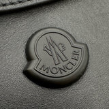 モンクレール MONCLER Carlo クロスボディバッグ ブラック レザー メンズ ショルダーバッグ
