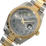 ロレックス ROLEX デイトジャスト41 ランダムシリアル 126333 スレート  K18YG/SS 自動巻き メンズ 腕時計