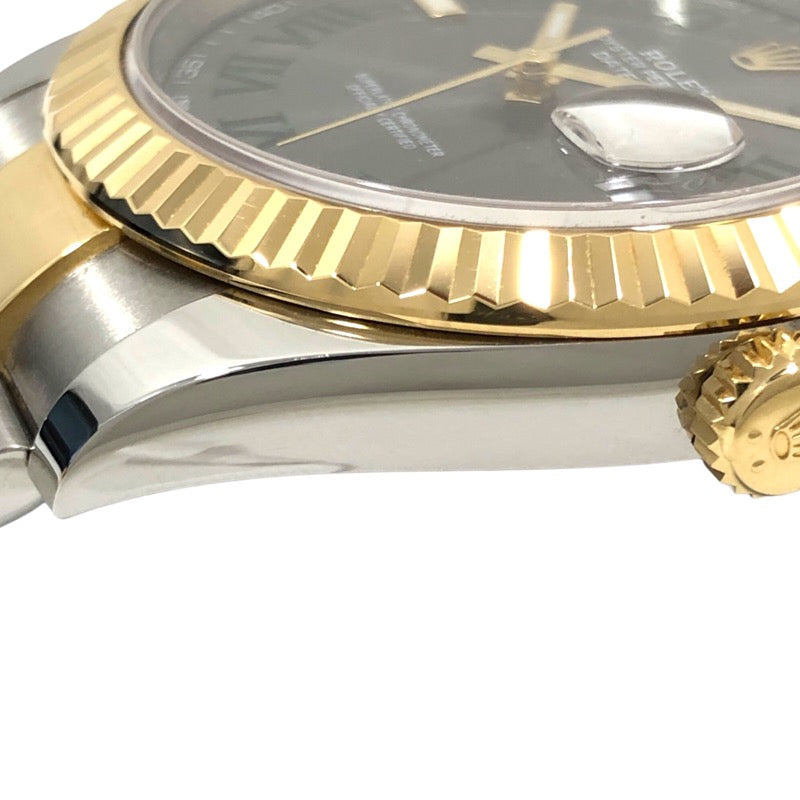 ロレックス ROLEX デイトジャスト41 ランダムシリアル 126333 スレート  K18YG/SS 自動巻き メンズ 腕時計