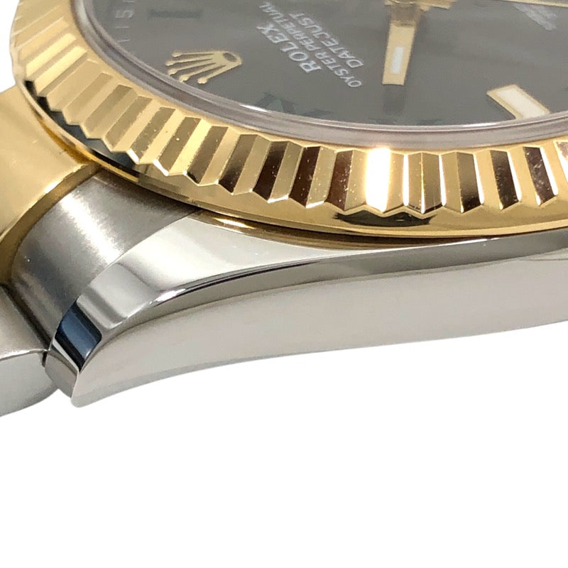 ロレックス ROLEX デイトジャスト41 ランダムシリアル 126333 スレート  K18YG/SS 自動巻き メンズ 腕時計