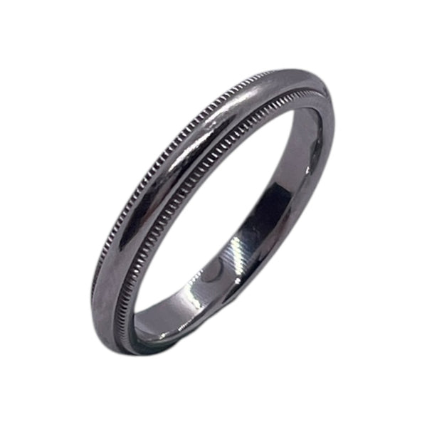 ティファニー TIFFANY＆CO ミルグレインリング　＃16 Pt950  ジュエリー