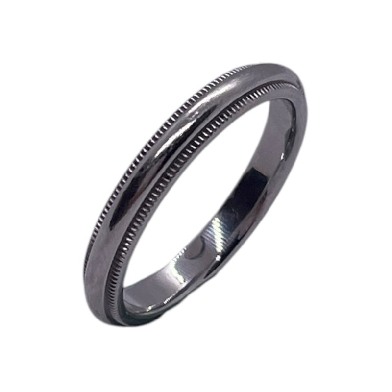 ティファニー TIFFANY＆CO ミルグレインリング　＃16 Pt950  ジュエリー