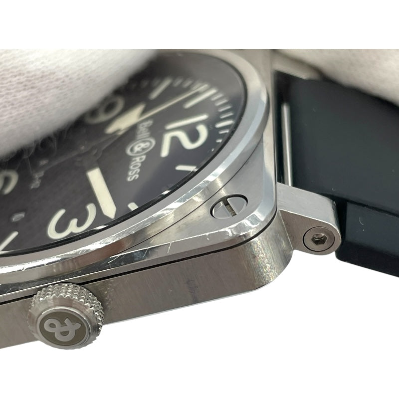 ベル＆ロス Bell & Ross アヴィエーション BR03-92BL-ST/2(BR03-92) ブラック SS メンズ 腕時計