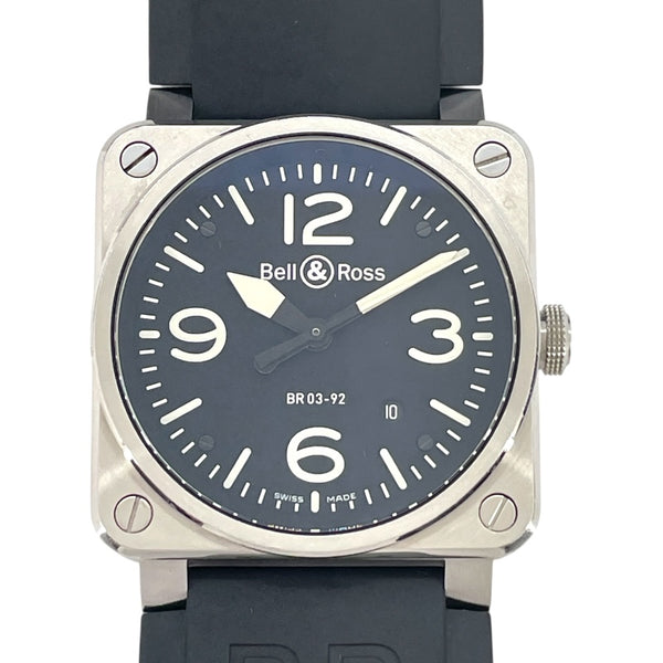 ベル＆ロス Bell & Ross アヴィエーション BR03-92BL-ST/2(BR03-92) ブラック SS メンズ 腕時計