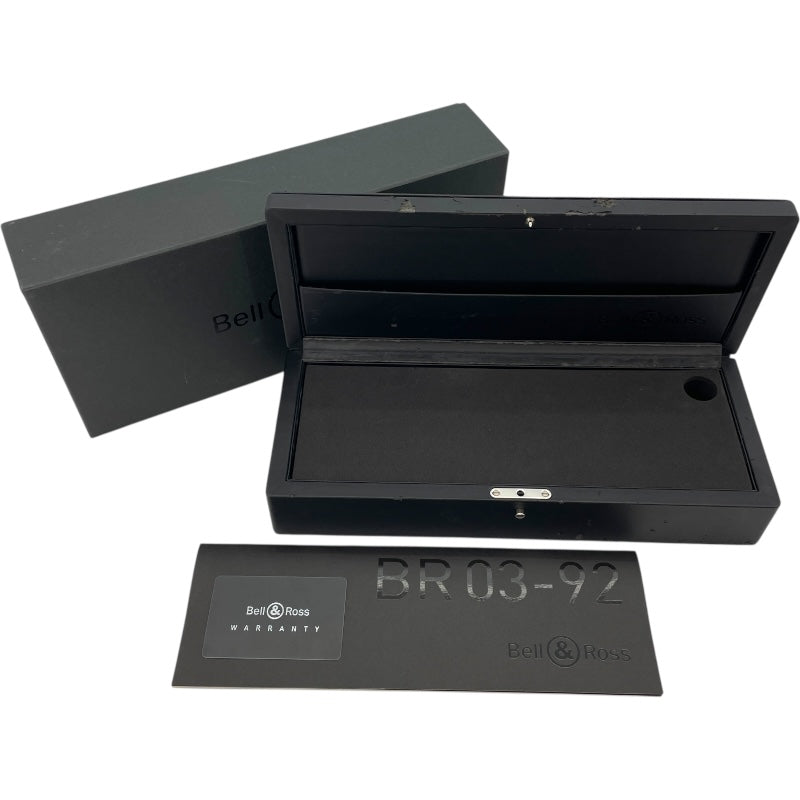 ベル＆ロス Bell & Ross アヴィエーション BR03-92BL-ST/2(BR03-92) ブラック SS メンズ 腕時計
