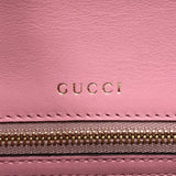 グッチ GUCCI シルヴィ1969 トップハンドル 602781 ピンク パイソン レディース ハンドバッグ