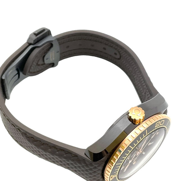 オメガ OMEGA シーマスター プラネットオーシャン 600 マスタークロノメーター 215.62.40.20.13.001 ブラウン K18PG×セラミック メンズ 腕時計