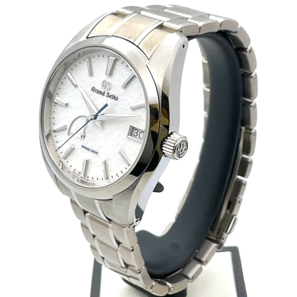 セイコー SEIKO GS　ヘリテージコレクション スプリングドライブ SBGA211 シルバー チタン 自動巻き メンズ 腕時計