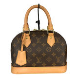 ルイ・ヴィトン LOUIS VUITTON アルマBB M53152 ブラウン/ゴールド金具 キャンバス レディース ハンドバッグ