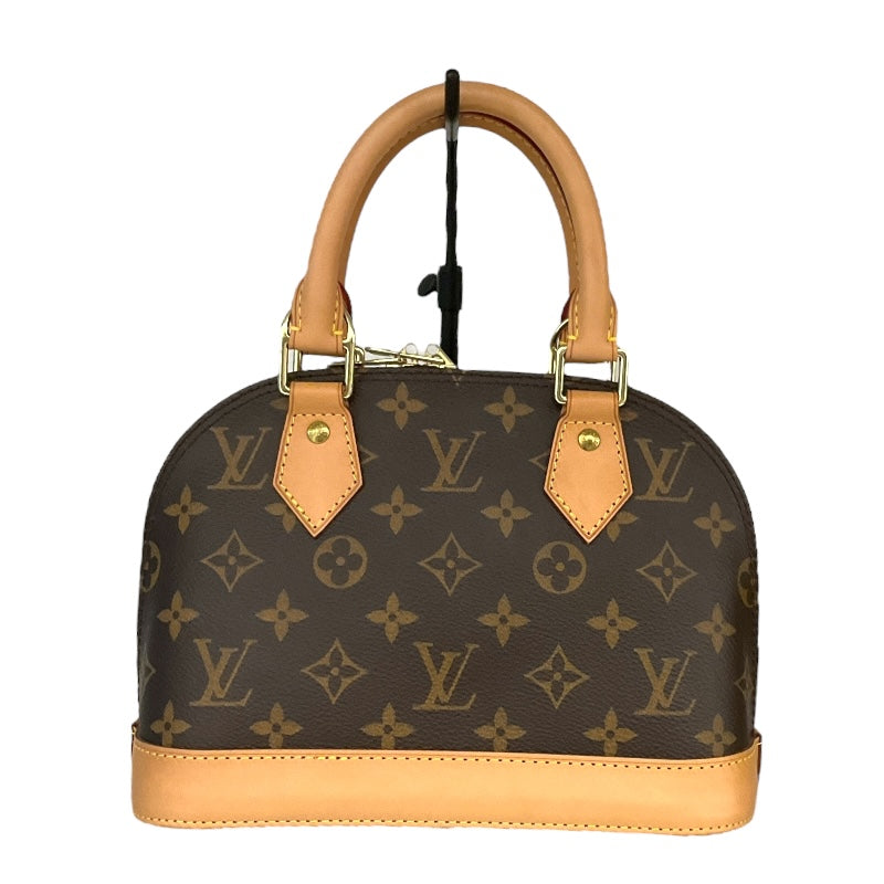 ルイ・ヴィトン LOUIS VUITTON アルマBB M53152 ブラウン/ゴールド金具 キャンバス レディース ハンドバッグ