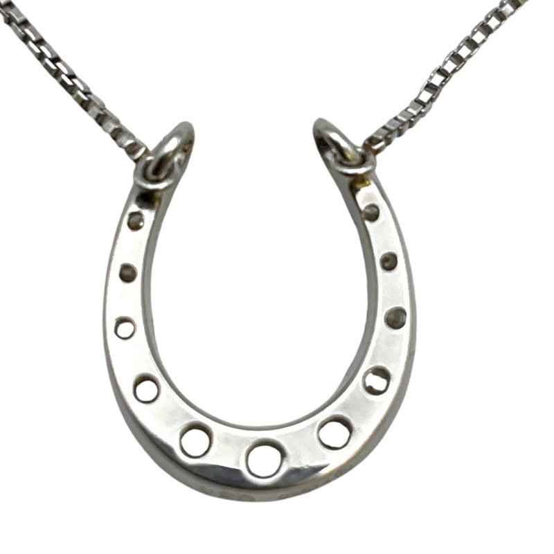 ヴァンドーム青山 VENDOME AOYAMA 馬蹄モチーフダイヤネックレス プラチナ ジュエリー