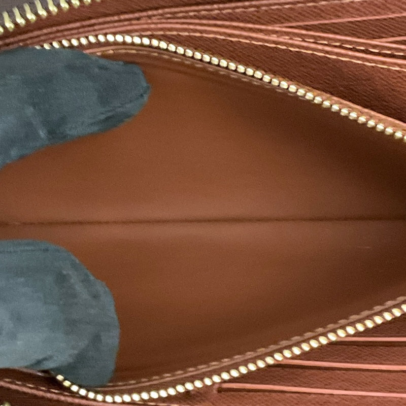 ルイ・ヴィトン LOUIS VUITTON ジッピー・ウォレット M42618 ブラウン モノグラム ユニセックス 長財布