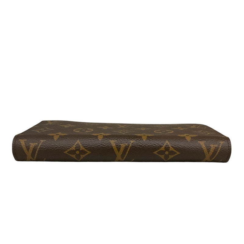 ルイ・ヴィトン LOUIS VUITTON ジッピー・ウォレット M42618 ブラウン モノグラム ユニセックス 長財布