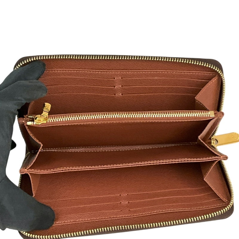 ルイ・ヴィトン LOUIS VUITTON ジッピー・ウォレット M42618 ブラウン モノグラム ユニセックス 長財布