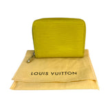 ルイ・ヴィトン LOUIS VUITTON ジッピーコインパース M60439 イエロー エピ ユニセックス コインケース