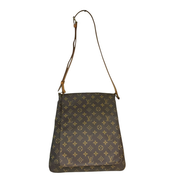 ルイ・ヴィトン LOUIS VUITTON ミュゼット M51256 ブラウン モノグラム レディース ショルダーバッグ