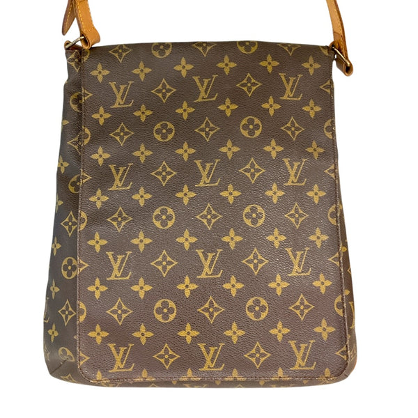 ルイ・ヴィトン LOUIS VUITTON ミュゼット M51256 ブラウン モノグラム レディース ショルダーバッグ