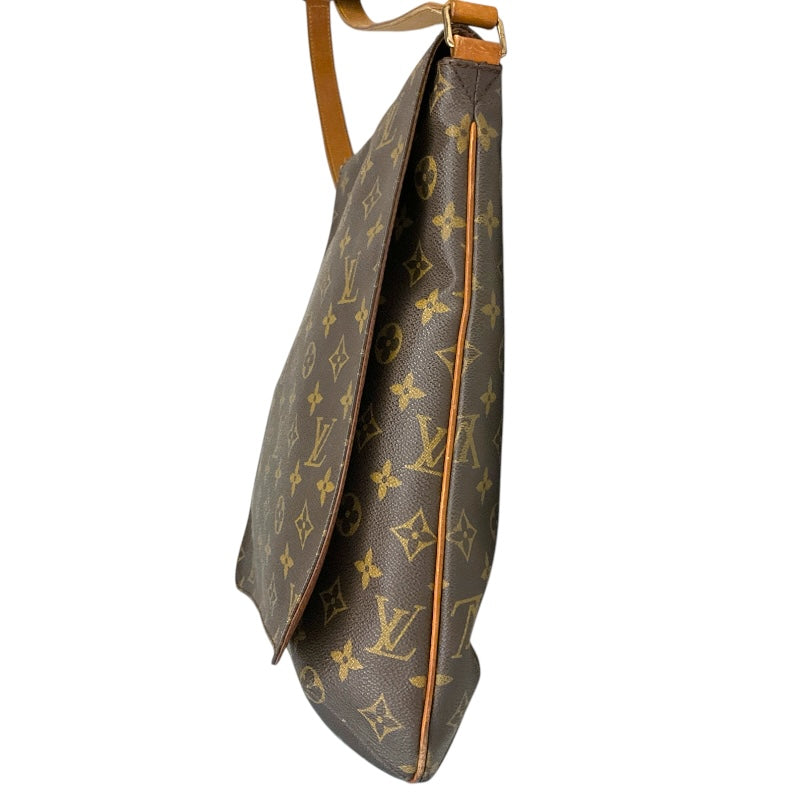 ルイ・ヴィトン LOUIS VUITTON ミュゼット M51256 ブラウン モノグラム レディース ショルダーバッグ