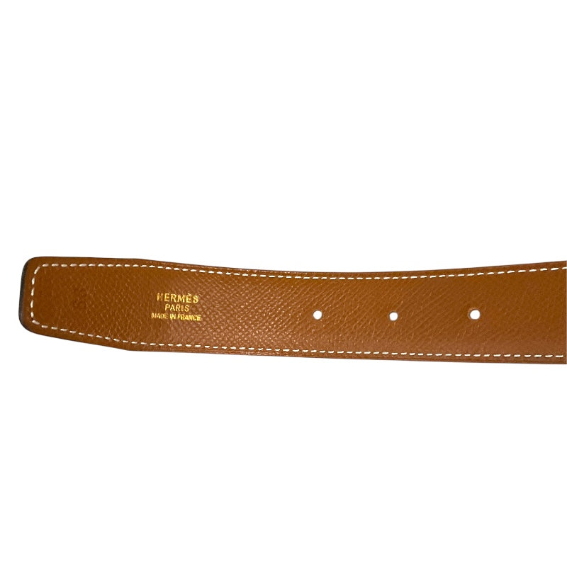 エルメス HERMES リバースブルベルト68 Z刻印　(2021年製) ブラック ボックスカーフ/クシュベル レディース ベルト