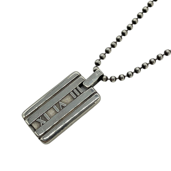 ティファニー TIFFANY＆CO アトラスプレートネックレス SV925 ジュエリー