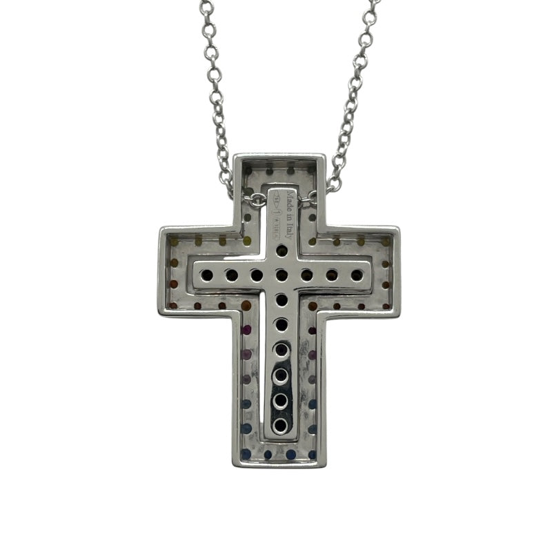 ダミアーニ DAMIANI ベルエポックネックレス レインボー K18WG ジュエリー